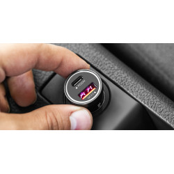 Krüger&Matz Ładowarka Samochodowa 38W Kruger&Matz Z Funkcjami Power Dedlivery Oraz Quick Charge [[