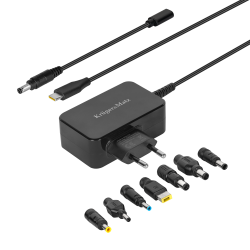 Krüger&Matz Zasilacz Uniwersalny Kruger&Matz 65W Z Funkcją Power Delivery 7 Końcówek [[