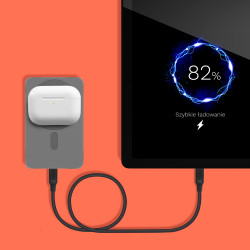 Krüger&Matz Powerbank Indukcyjny Kruger&Matz 5000 Mah Magnetyczny Szary [[