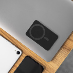 Krüger&Matz Powerbank Indukcyjny Kruger&Matz 10000 Mah Magnetyczny Czarny [[