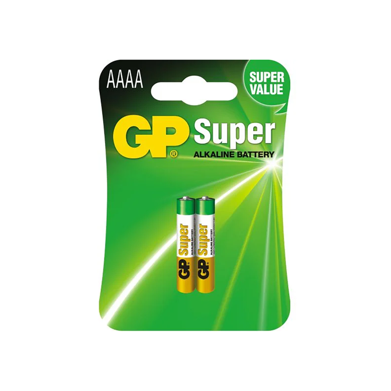 Bateria Alkaliczna Gp Super Alkaline Aaaa 2Szt/Bl. [[