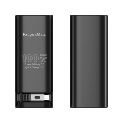 Krüger&Matz Powerbank Kruger&Matz 20000 Mah Li-Ion 100W Z Funkcją Qc Oraz Pd [[