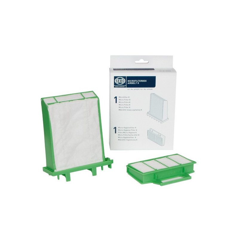 Zestaw filtrów Microfilterbox SEBO Airbelt K