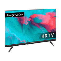 Krüger&Matz Telewizor Kruger&Matz 24" Hd Dvb-T2 H.265 Hevc   230/12V [[