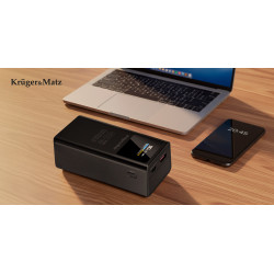 Krüger&Matz Powerbank Kruger&Matz 20000 Mah Li-Ion 65W Z Funkcją Qc Oraz Pd [[
