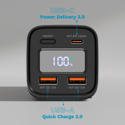 Krüger&Matz Powerbank Kruger&Matz 20000 Mah Li-Ion 100W Z Funkcją Qc Oraz Pd [[