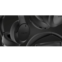 Krüger&Matz Bezprzewodowe Słuchawki Nauszne Z Anc , Kruger&Matz Street 4 , Czarne [[