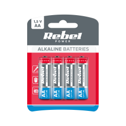 Rebel Baterie Alkaliczne Rebel Lr6 4Szt/Bl. [[