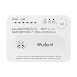 Rebel Czujnik Tlenku Węgla (Czadu) Kd-218B [[