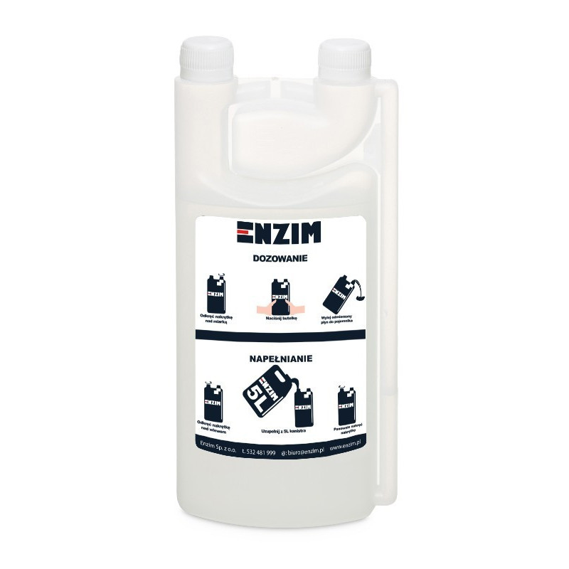 ENZIM Butelka 1L z systemem dozującym