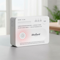 Rebel Czujnik Tlenku Węgla (Czadu) Kd-218B [[