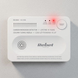 Rebel Czujnik Tlenku Węgla (Czadu) Kd-218B [[