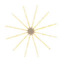 Rebel Świateczna Gwiazda Ozdobna Led [[