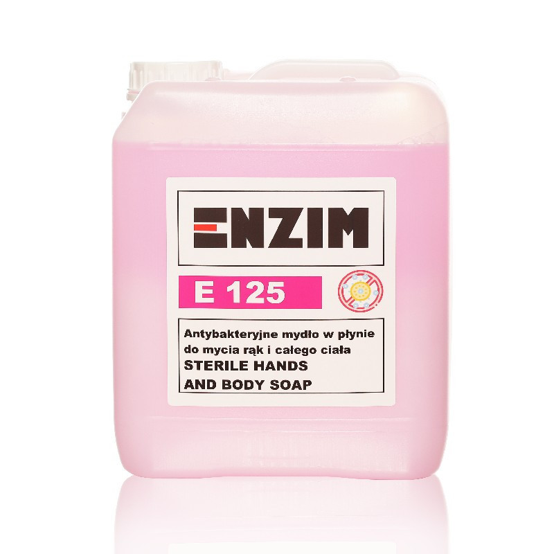ENZIM E125 Antybakteryjne mydło w płynie 5l