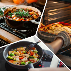 Teesa Frytkownica Beztłuszczowa Teesa Air Fryer Dual Pot Xxl 8L 2700W [[