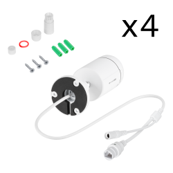 Krüger&Matz Zestaw Do Monitoringu Ip Kruger&Matz Connect C300 [[