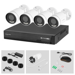 Krüger&Matz Zestaw Do Monitoringu Ip Kruger&Matz Connect C300 [[