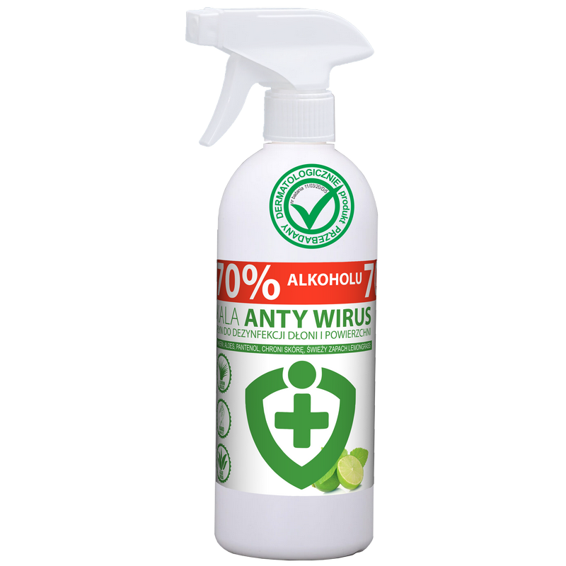 KALA AntyWirus płyn do dezynfekcji Trawa Cytrynowa