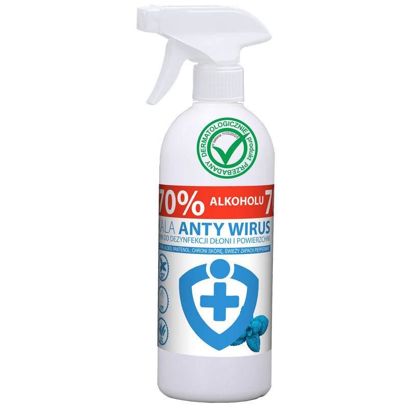 KALA AntyWirus płyn do dezynfekcji Mięta 500 ml