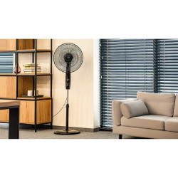 Teesa Wentylator Stojący Sterowany Pilotem Teesa  , Czarny [[