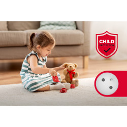 Rebel Przedłużacz Sieciowy Rebel  3 Gniazda + 2  Gniazda Usb Z Wyłącznikiem - 1.5M [[