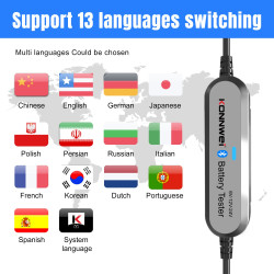 Konnwei Miernik Baterii Konnwei Bk200 [[