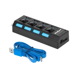 Rebel Hub Usb 3.0 4 Portowy Rebel [[