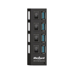 Rebel Hub Usb 3.0 4 Portowy Rebel [[