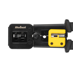 Rebel Zaciskarka Wtyków Przelotowych  Rj45, Rj12, Rj11 [[