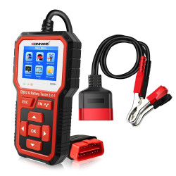 Konnwei Miernik Diagnostyczny, Skaner Obd2, Tester Baterii  Konnwei Kw681 [[