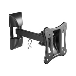 Cabletech Uchwyt Do Ściany 13-27 Cali  Czarny Lpa51-111 (Regulacja W Pionie I W Poziomie) [[