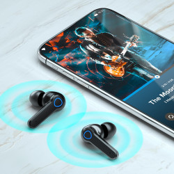 Krüger&Matz Bezprzewodowe Słuchawki Douszne Z Power Bankiem Kruger&Matz M19 [[