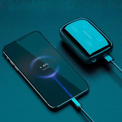 Krüger&Matz Bezprzewodowe Słuchawki Douszne Z Power Bankiem Kruger&Matz M19 [[