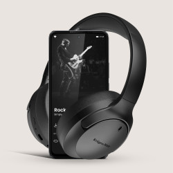 Krüger&Matz Bezprzewodowe Słuchawki Nauszne Z Anc , Kruger&Matz Street 4 , Beżowe [[