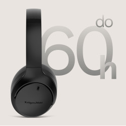 Krüger&Matz Bezprzewodowe Słuchawki Nauszne Z Anc , Kruger&Matz Street 4 , Beżowe [[