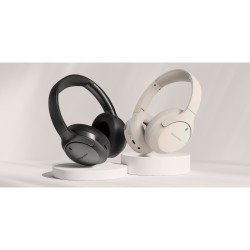 Krüger&Matz Bezprzewodowe Słuchawki Nauszne Z Anc , Kruger&Matz Street 4 , Beżowe [[