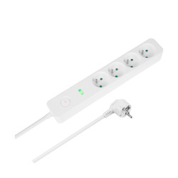 Rebel Przedłużacz Sieciowy Rebel 4 Gniazda Z Wyłącznikiem - 3M. [[