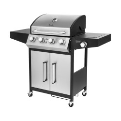 Teesa Teesa Bbq 5007  Master Grill Gazowy - 5 Palników- Miejsce Na Butlę [[