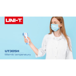 Uni-T Miernik Temperatury, Termometr Bezdotykowy Uni-T Ut305H [[