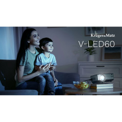 Krüger&Matz Projektor Led Z Wi-Fi Fullhd Kruger&Matz V-Led60 [[