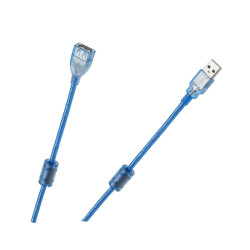 Kabel Usb 2.0  Az -Am Przedłużacz 5M Ekran+Filtr [[