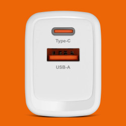 Krüger&Matz Ładowarka Sieciowa Kruger&Matz 45 W Gan Z Funkcją Power Delivery I Quick Charge [[