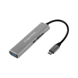 Krüger&Matz Adapter (Hub) Usb Typu C Na Hdmi/Usb3.0/Sd/Microsd/C Port [[