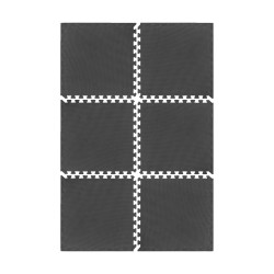 Rebel Mata Pod Sprzęt I Do Ćwiczeń Na Siłownię 180X120Cm, Materiał Eva, Puzzle 6 Szt, Rebel Active [[