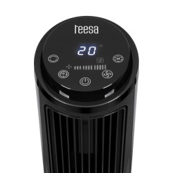Teesa Wentylator Kolumnowy 74Cm - Czarny [[