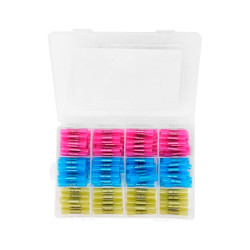 Eurokomp Zestaw Szybkozłączek Termokurczliwych 200 Sztuk E6062 [[