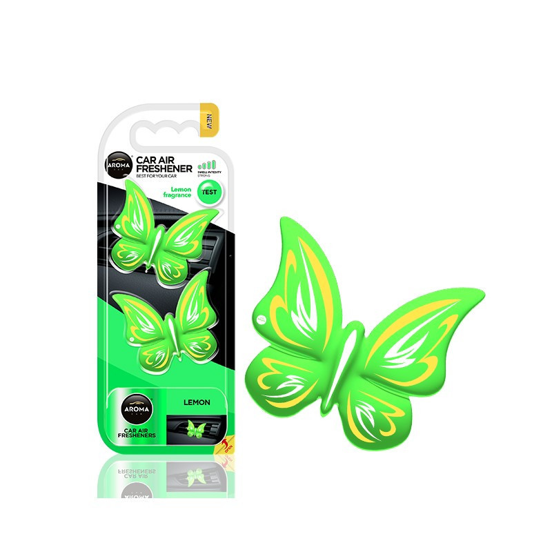 AROMA CAR Butterfly - LEMON Odświeżacz do samochodu