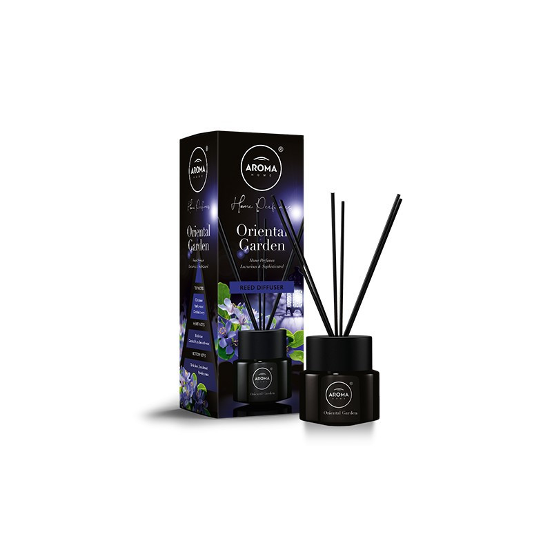 AROMA Home Black ORIENTAL GARDEN Patyczki Zapapachowe 100ml
