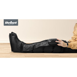 Rebel Aparat Do Drenażu Limfatycznego Na Jedną Nogę , 5 Komór ,Bezprzewodowy , Rebel Active [[