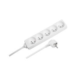 Kemot Przedłużacz Sieciowy Rebel 5Gniazd, Bez Przełącznika, 5M (1,5Mm) [[